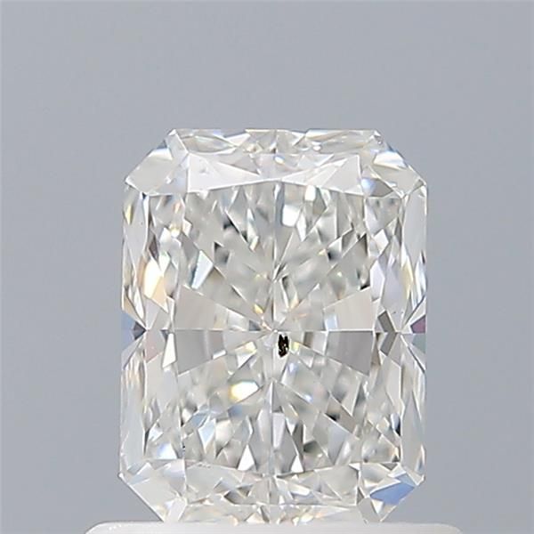 0.81ct Radiant F SI1 Natural Diamond