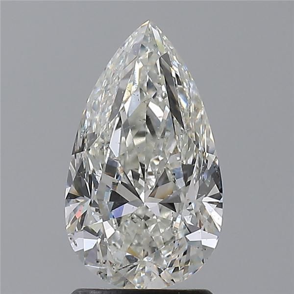 2ct Pear H SI2 Natural Diamond