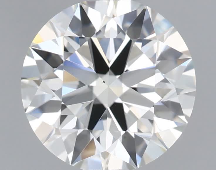 0.9ct Round J VS1 Natural Diamond
