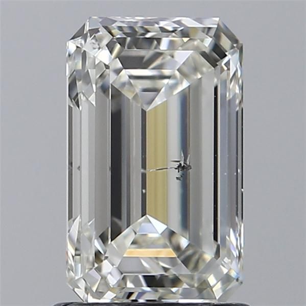 1.5ct Emerald J SI2 Natural Diamond