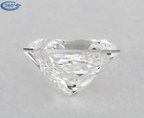 0.91ct Princess E SI1 Natural Diamond