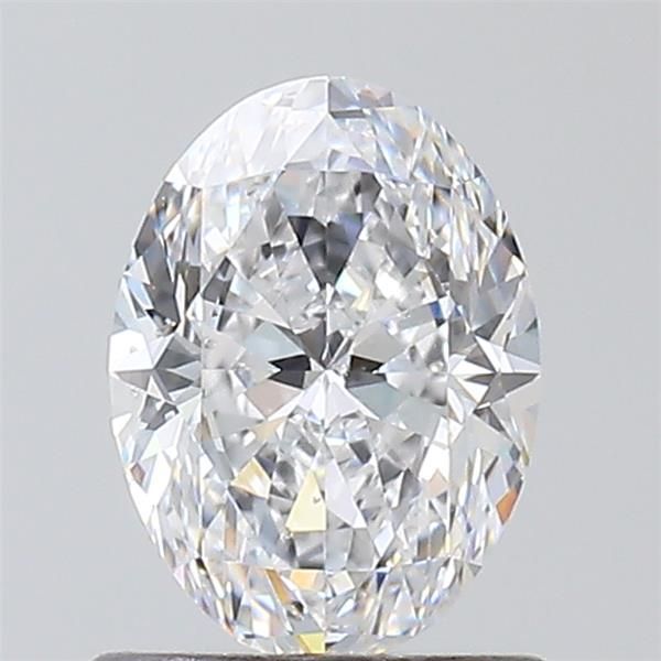 0.9ct Oval D SI1 Natural Diamond