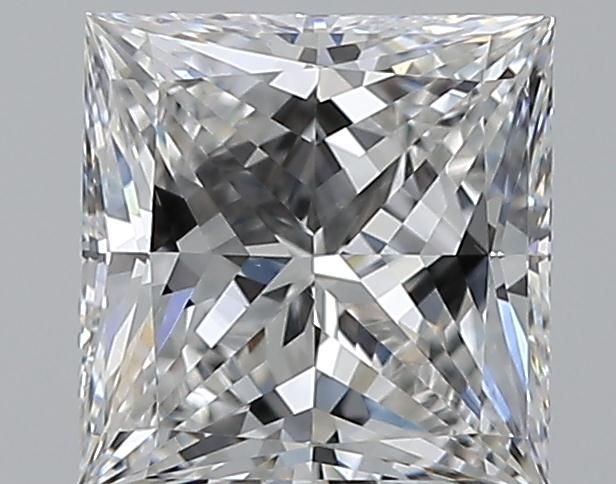 1ct Princess F VS2 Natural Diamond