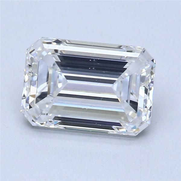 1.7ct Emerald G VS2 Natural Diamond