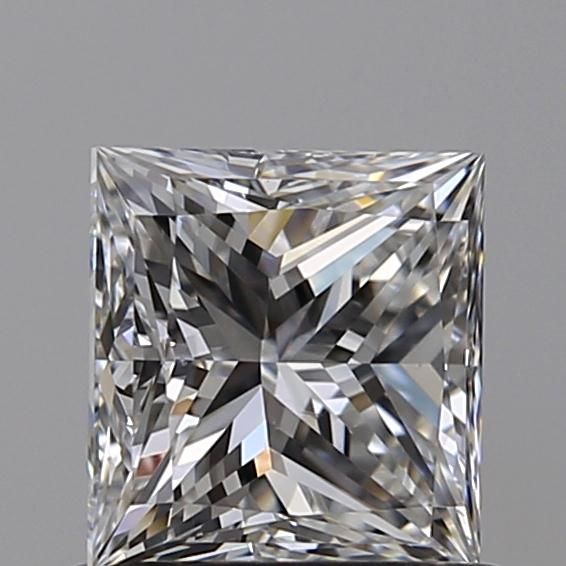 0.9ct Princess E VS2 Natural Diamond