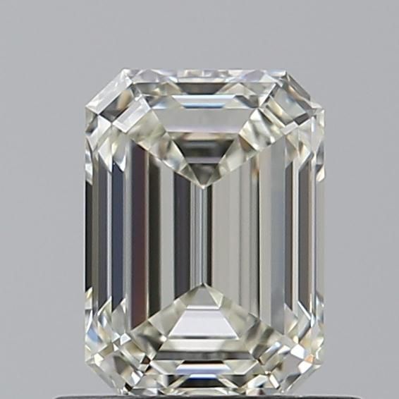 0.85ct Emerald K IF Natural Diamond
