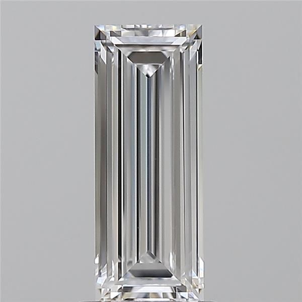 1.2ct Baguette D VVS2 Natural Diamond