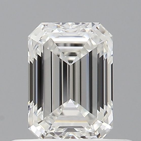 0.5ct Emerald F VVS2 Natural Diamond