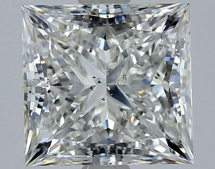 3.01ct Princess G SI1 Natural Diamond