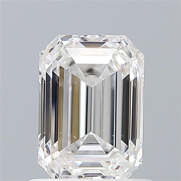 0.9ct Emerald D SI1 Natural Diamond