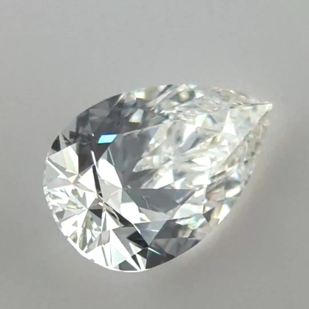1.21ct Pear H SI2 Natural Diamond