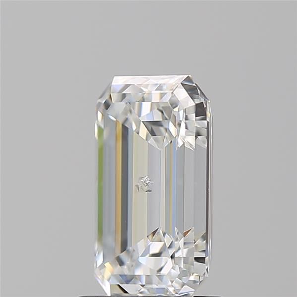 2.02ct Emerald F SI2 Natural Diamond