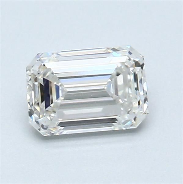 0.8ct Emerald F VS1 Natural Diamond