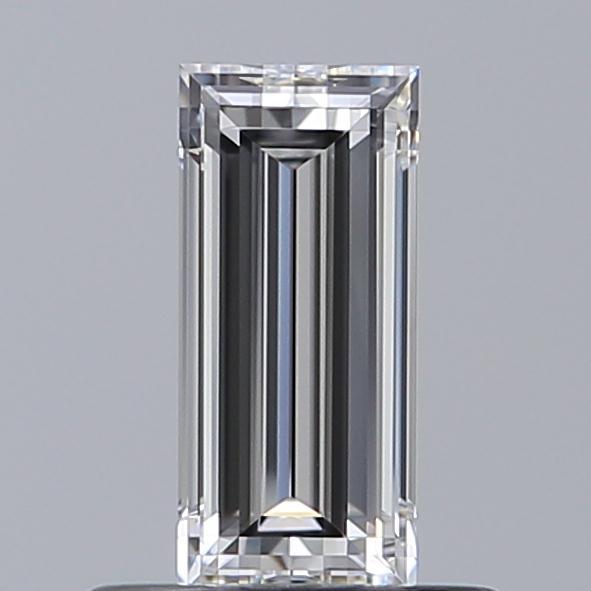 0.51ct Baguette D VVS2 Natural Diamond