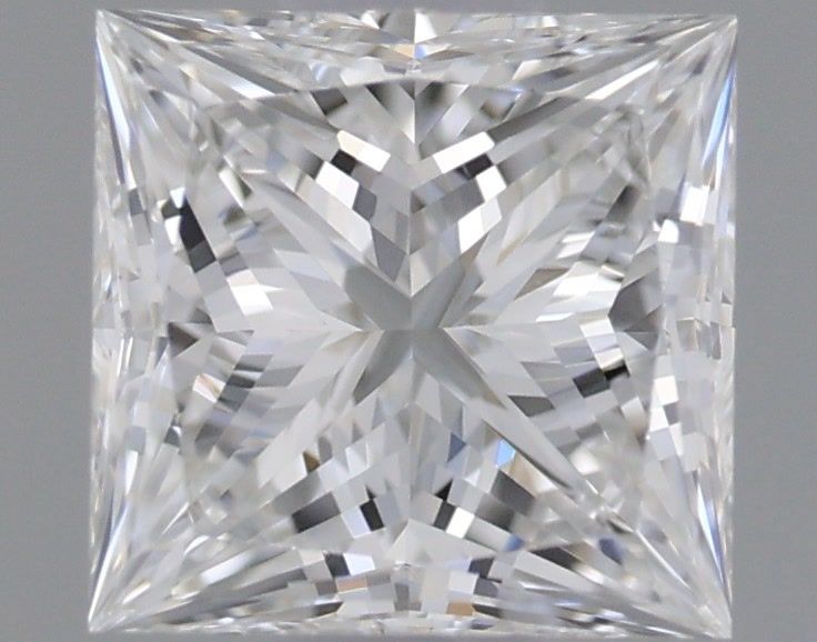 0.55ct Princess E VVS2 Natural Diamond