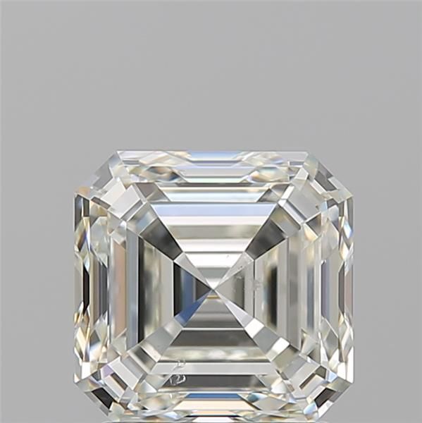 2.2ct Asscher K SI2 Natural Diamond