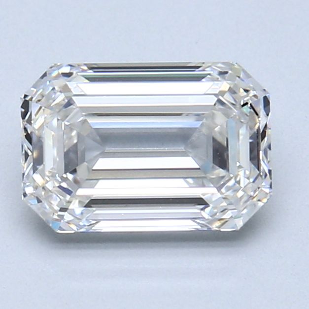 1.5ct Emerald F VVS1 Natural Diamond
