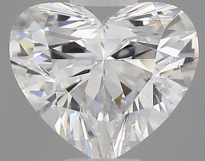 0.9ct Heart D VVS2 Natural Diamond