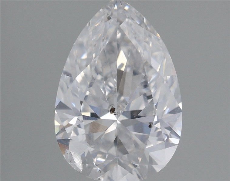 2ct Pear D SI2 Natural Diamond