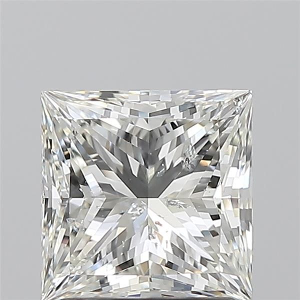 1.72ct Princess H SI2 Natural Diamond