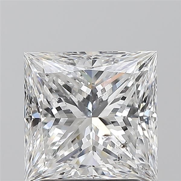 2.04ct Princess E SI2 Natural Diamond