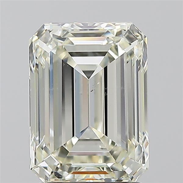 2.5ct Emerald J SI1 Natural Diamond