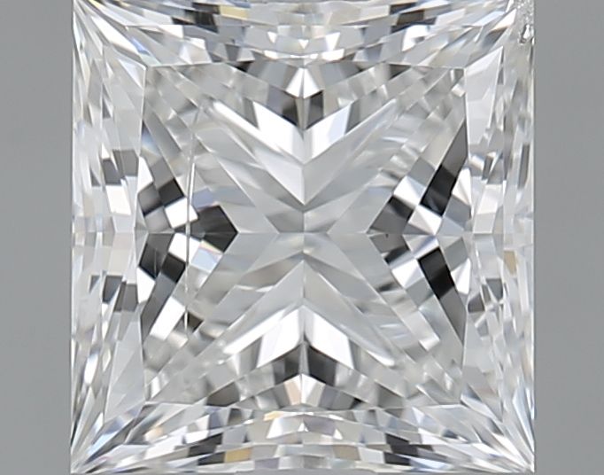 1.51ct Princess F SI2 Natural Diamond