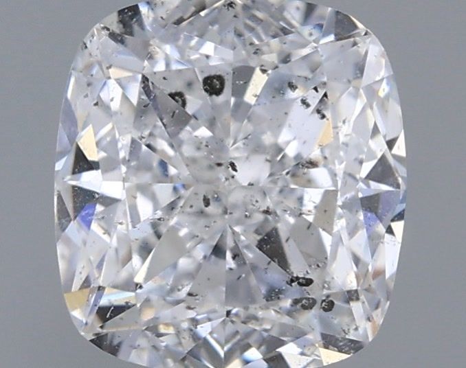 1ct Cushion D SI2 Natural Diamond