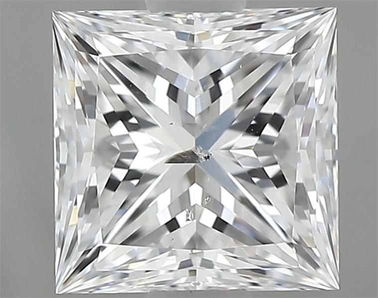 1ct Princess D SI2 Natural Diamond