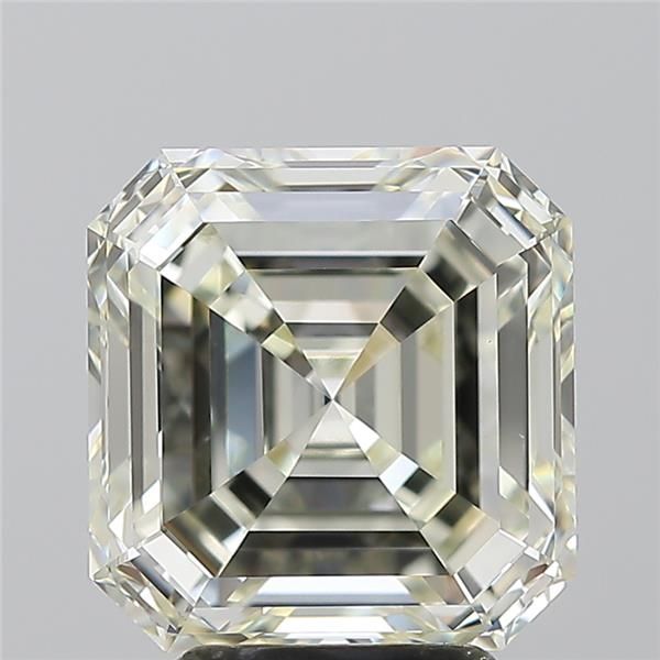4.02ct Asscher K VVS2 Natural Diamond