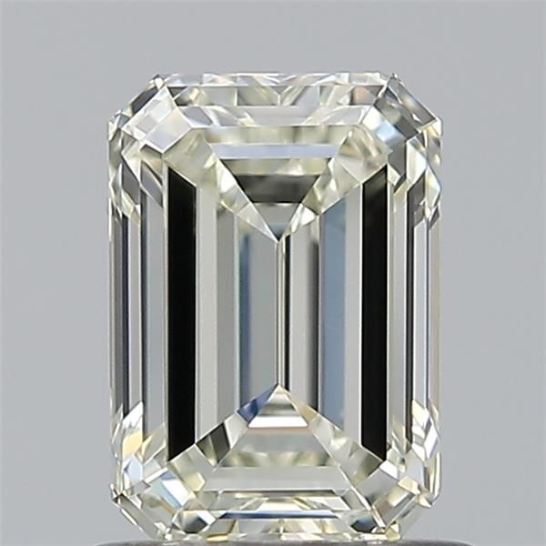 0.91ct Emerald J VVS2 Natural Diamond