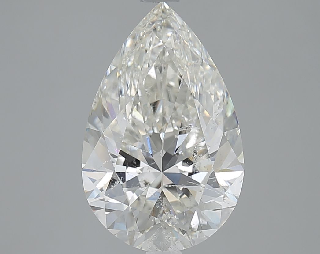 4.02ct Pear H SI2 Natural Diamond