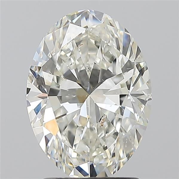 2.01ct Oval I SI2 Natural Diamond