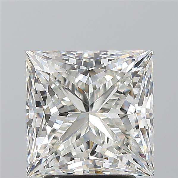 3.01ct Princess G SI1 Natural Diamond