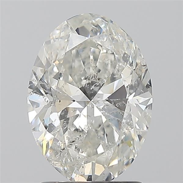 1.7ct Oval H SI2 Natural Diamond