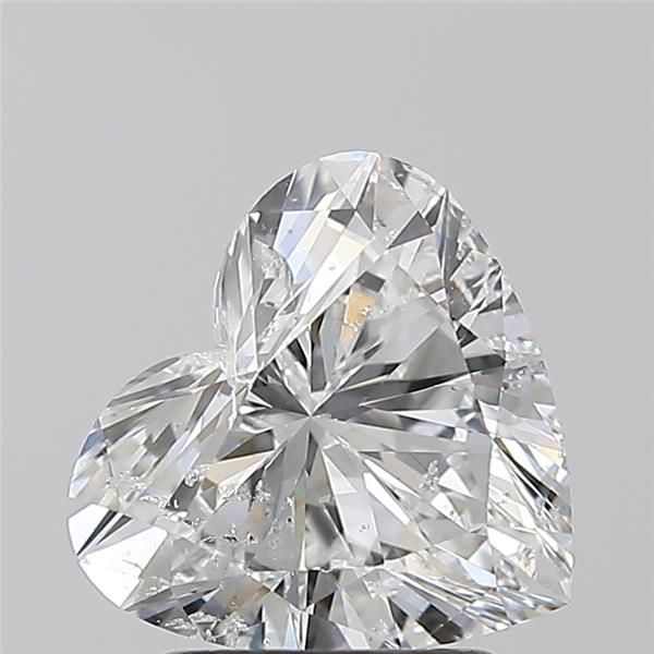 2.01ct Heart D SI2 Natural Diamond