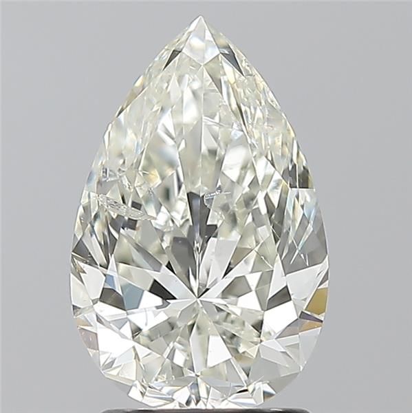 2.01ct Pear J SI2 Natural Diamond