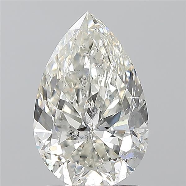 1.7ct Pear G SI2 Natural Diamond