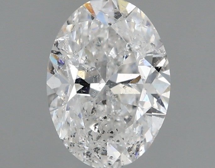 0.96ct Oval F SI2 Natural Diamond