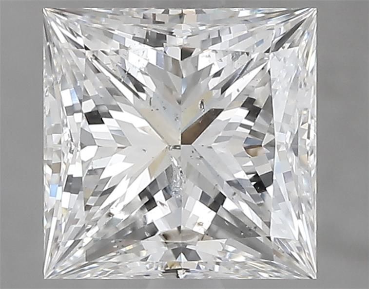 2ct Princess F SI2 Natural Diamond