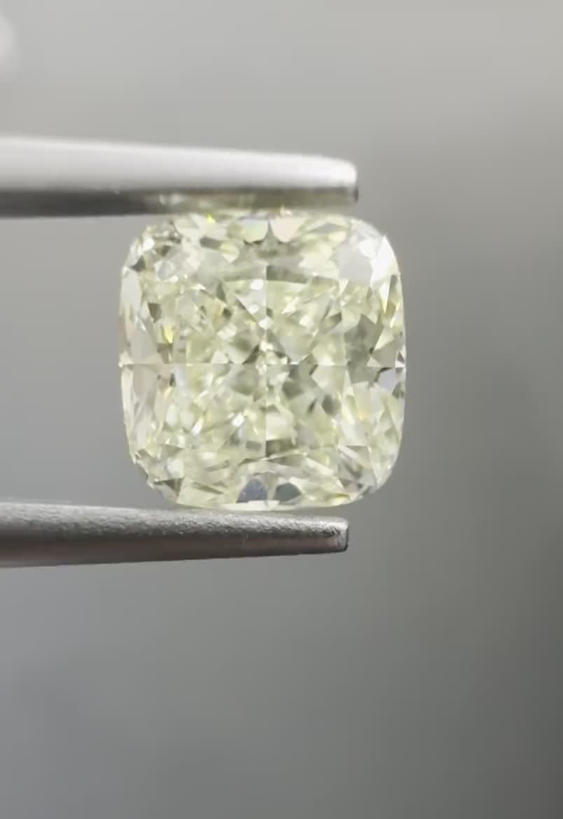 1.01ct Cushion L VS1 Natural Diamond