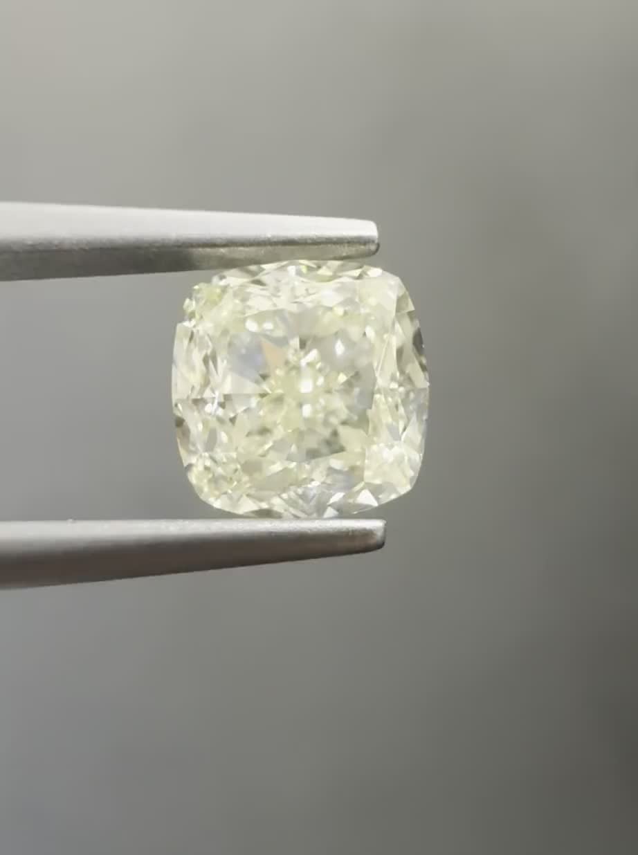 1.14ct Cushion M VVS2 Natural Diamond