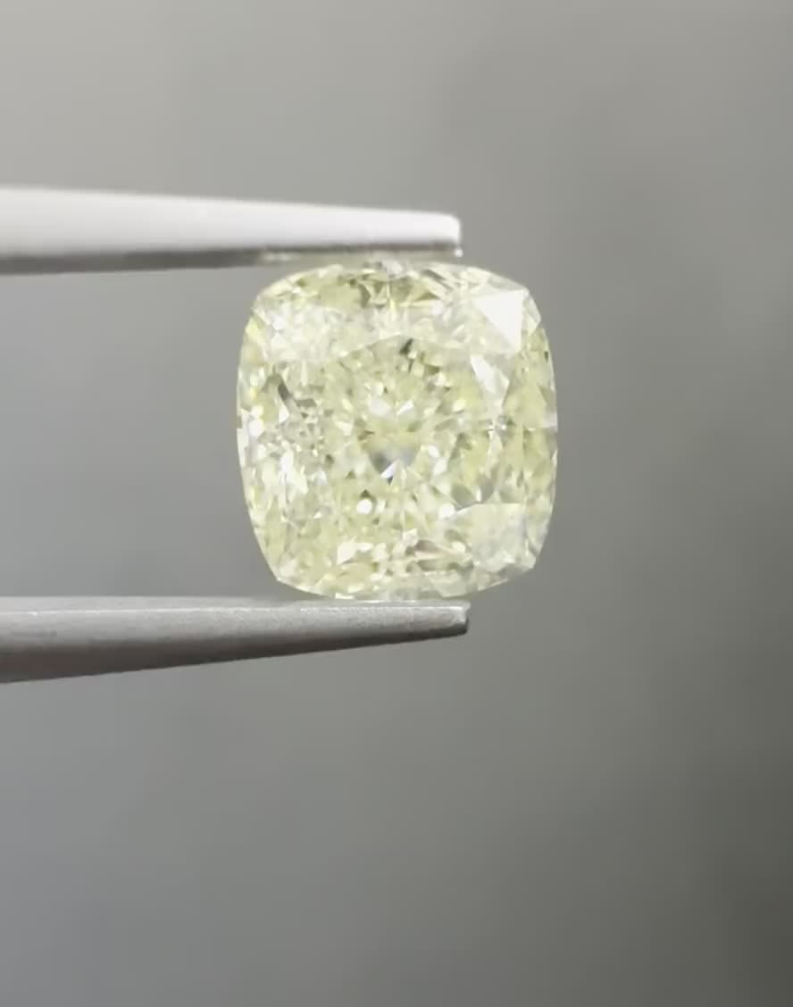 1.67ct Cushion M VS1 Natural Diamond