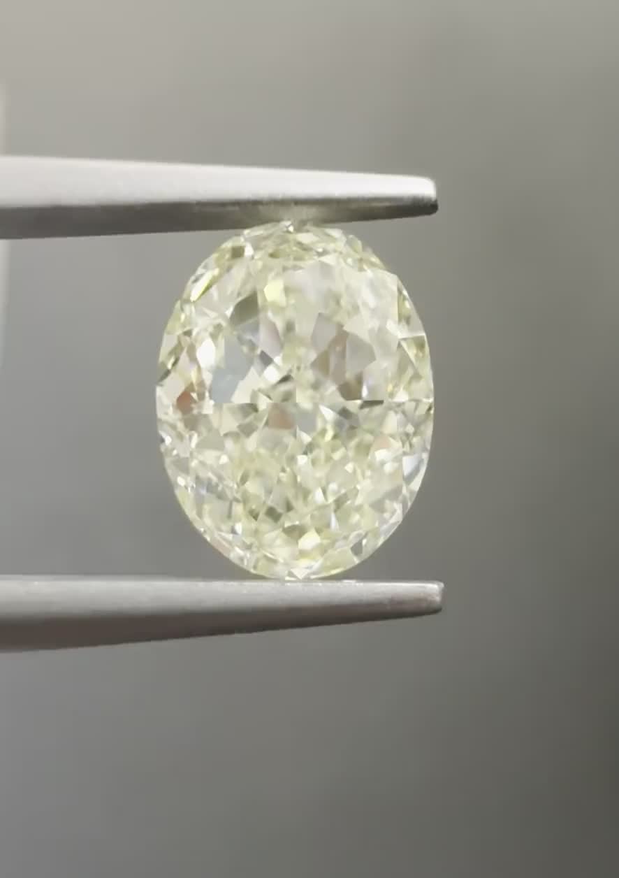 1.56ct Oval M VS2 Natural Diamond