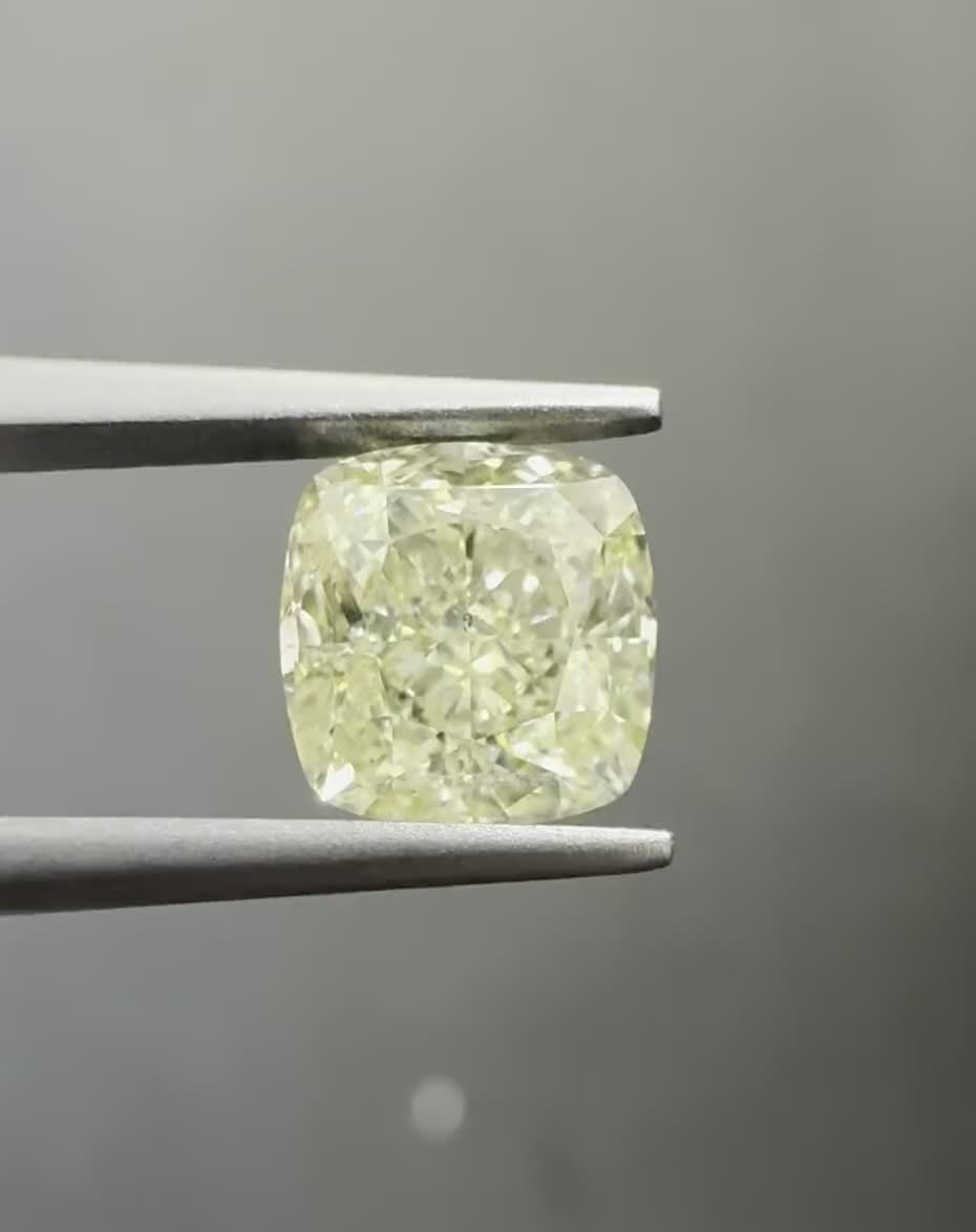 2.05ct Cushion M SI2 Natural Diamond