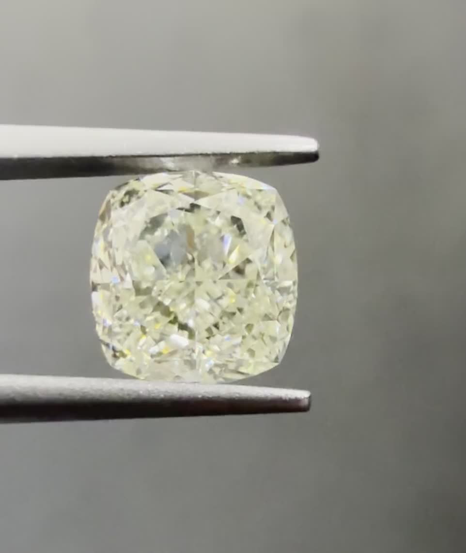 2.07ct Cushion M VS1 Natural Diamond