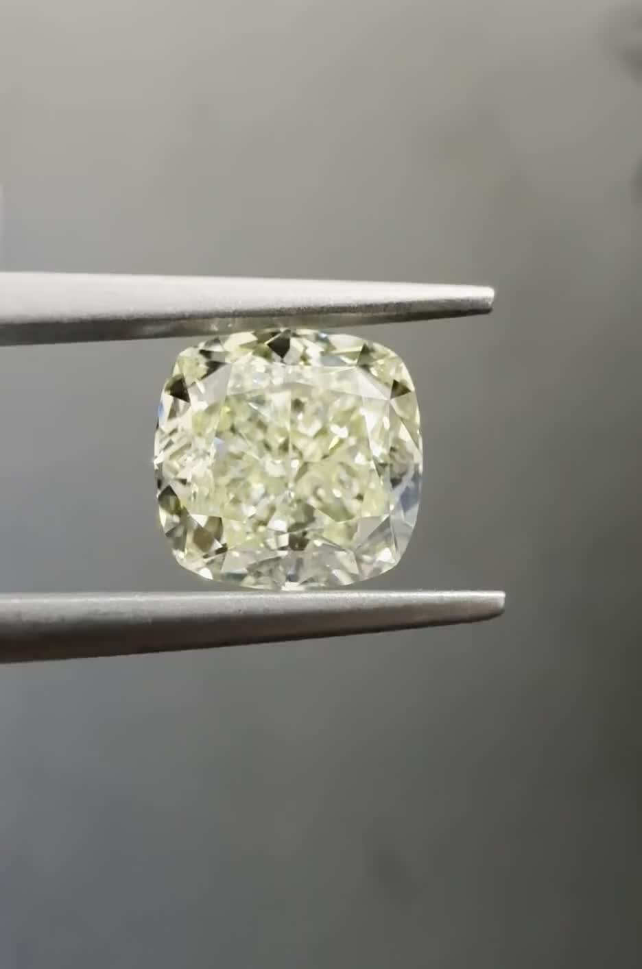 2.02ct Cushion M VS1 Natural Diamond