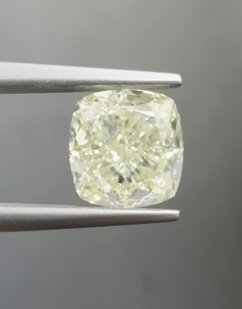 2.01ct Cushion M VS2 Natural Diamond