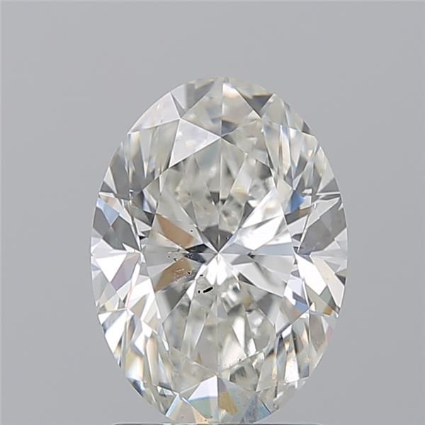 2.01ct Oval H SI1 Natural Diamond