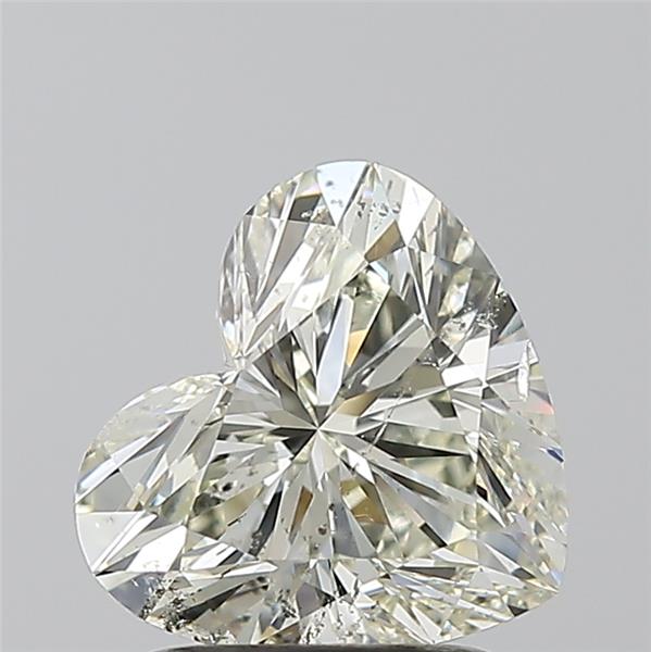 1.6ct Heart K SI2 Natural Diamond